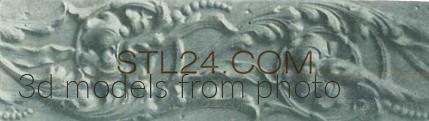 Фризы (FRIESE_1712 -  | 3D model 3DSMAX / OBJ / STL) 3D модель для ЧПУ станка